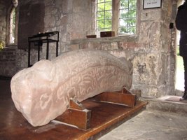 viking hogback stone Heysham Cumbria