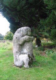 Cumbria Dacre bear statue 