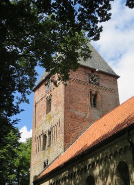 Romanesque church at Vries 