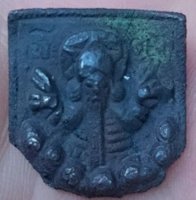 bronze mount with Odin found in Ireland