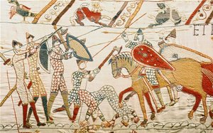 stirrup on Bayeux tapestry