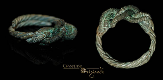 Viking 'twisted wire' ring