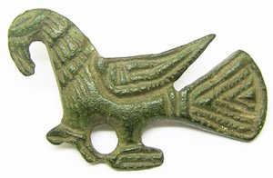 viking bird brooch